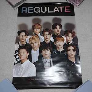 NCT 127 Regulate 初回 ポスター テイル テヨン ユウタ ジェヒョン ウィンウィン マーク ヘチャン ジャニー ドヨン ジョンウ