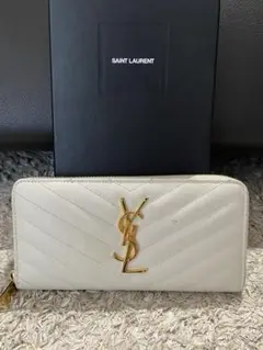 ✧SAINT LAURENT  サンローラン✧  長財布　ホワイト