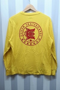 2-7680A/adidas×Evisen Skateboards ゑ 長袖Tシャツ DU3899アディダス エビセンスケートボード 送料200円 