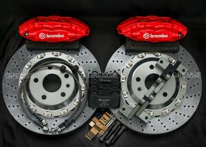  TOYOTA ハイエース H200系 2004- ワゴン/バン フロントBrembo Brake System 4pot/320mm 16インチ～　　