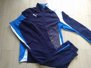 PUMA ジャージ上下セット　紺×紺　Size O 