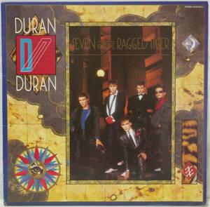 中古LPレコード簡易洗浄済み：DURAN DURAN(デュラン・デュラン) / SEVEN AND THE RAGGED TIGER(セブン・アンド・ザ・ラグド・タイガー)