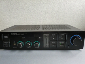 中古 PIONEER Non Switching Amp パイオニア STEREO AMPLIFIER A-Y77 ステレオ プリメインアンプ