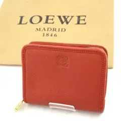 ✨極美品✨　LOEWE コインケース　カードケース　アナグラム　アマソナ　南京錠