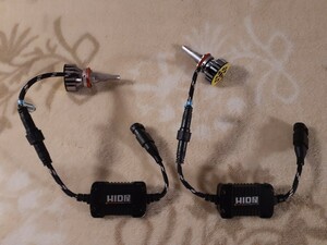 HID屋 H11 ホワイト LEDバルブ 左右セット CL7 アコードユーロR 純正フォグランプ外し 送料600円～