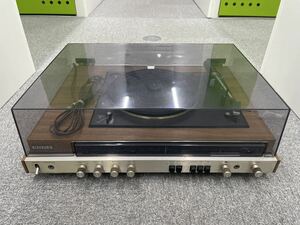 Sony レコードプレーヤー MJ-200 昭和レトロ ターンテーブル アンプ内蔵 動作未確認