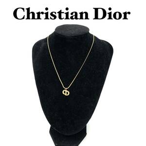 Christian Dior クリスチャンディオール CD ネックレス アクセサリー YAX011