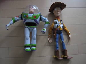 ★トイストーリー TOY STORY★トーキングアクションフィギュア★ウッディ バズ・ライトイヤー★中古