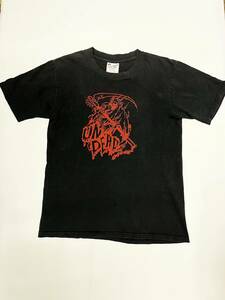 80s　vintage　undeadプリントTシャツ　アメリカ製　ユナイテッドスポーツ製　Sサイズ　バンドT　ネコポス発送　ビンテージ　ヴィンテージ