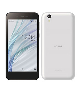 AQUOS sense basic 702SH[32GB] SoftBank ホワイト 法人専用モ…