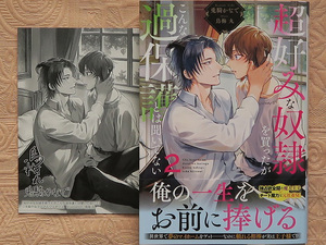 １月刊■兎騎かなで／鳥梅丸■超好みな奴隷を買ったがこんな過保護とは聞いてない２■SSカード付■アンダルシュ