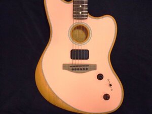 アウトレット特価 Fender Acoustasonic Player Jazzmaster Rosewood Fingerboard Shell Pink フェンダー アコスタソニック プレイヤー