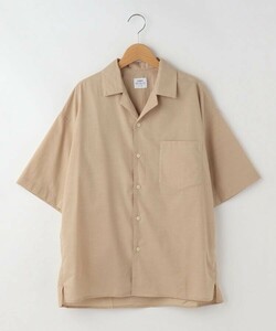 新品 coen オープンカラーシャツ ベージュ(052) 04(XL) 定価2970円 