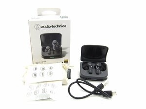 audiotechnica オーディオテクニカ Bluetooth ノイズキャンセリング ハイレゾ対応 ATH-TWX7BK イヤホン ∠UK1252