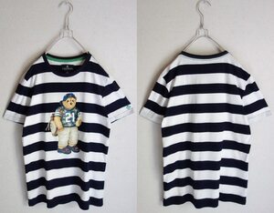 TEENIE WEENIE BEAR Tシャツ　Ｌ☆ベアー　ボーダー ベアーＴシャツ