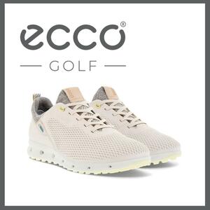 ○★新品 未使用 ECCO GOLF クール プロ ゴアテックスゴルフシューズ 25cm○●