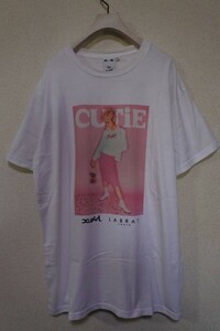 X-girl LABEAT TOKYO CUTIE Tee size 2 エックスガール ラブラット 吉川ひなの フォト Tシャツ ホワイト