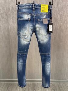 新品 DSQUARED2 サイズ52 ディースクエアード ジーパン Gパン パンツ ボトムス デニム ジーンズ デニム