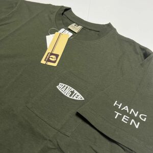 ●送料390円可能商品 ハンテン HANGTEN 新品 メンズ カジュアル お洒落 半袖 Tシャツ XLサイズ [SM405-YG3-LL]一 三 参★QWER★