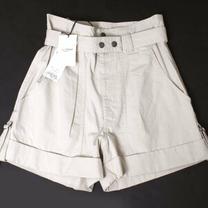 【タグ付き・新品・定価60,500円】ISABEL MARANT ETOILE KALOSCOE SHORT size32 ECRU 22ASH0525 イザベルマランエトワール カーゴショーツ