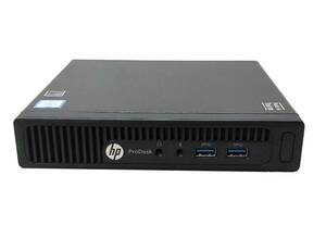 ■驚速SSD HP ProDesk 400 G2 Mini i3-6100T 3.70GHz x4/8GB■SSD256GB Win11/Office2021 Pro/USB3.0/無線/DP■I022930