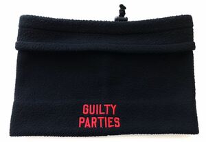 ワコマリア ギルティーパーティーズ ネックウォーマー 刺繍ロゴ入り　　WACKO MARIA GUILTY PARTIES 防寒 保温 通勤 通学 柳6638