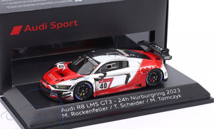 スパーク Spark 1/43 アウディ R8 LMS GT3 evo II #40 24h Nrburgring 2023 Audi Sport Team 特注品