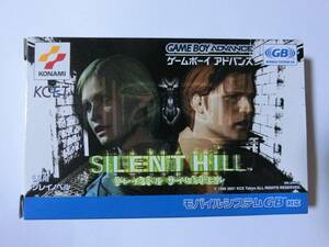 新品　★入手困難品★ GBA ゲームボーイアドバンス プレイノベル サイレントヒル SILENT HILL ★値下げ相談等あればお気軽にどうぞ★