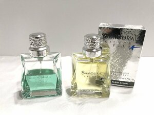 ■【YS-1】 香水 ■ アランドロン Alain Delon ■ サムライ シルバープラス EDT サムライ EDT ■ 50ml 2点セット まとめ【同梱可能商品】D