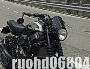 超得★【ブラック】汎用ヘッドライトスクリーン/バイザー CB1000SF CB750 ホーネットCB400SF GB250 VT VTR CB223S CB250T FTR223