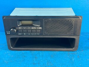 DAIHATSU ダイハツ HIJET CARGO ハイゼットカーゴ S321V 純正 ラジオ 86120-5111 1DIN 小物入れ付