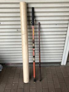 釣竿2点セット　Daiwa ダイワ 釣竿 SURF POWER390H FUJI FS-7& Olympicオリムピック　とわだ　HF-15-5 ヘラ竿　魚釣り