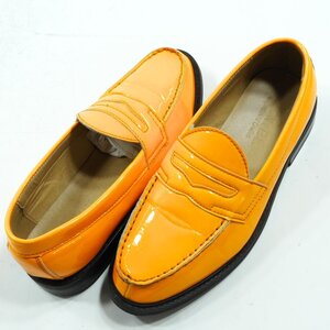 DOWBL エナメル コインローファー Size 44 #27738 ペニー カジュアル きれいめ