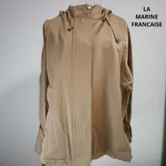 【オシャレ☆LA MARINE FRANCAISE】ベージュ　パーカージャケット