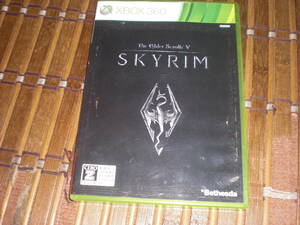 即決Xbox360 The Elder Scrolls Ⅴ 　SKYRIM