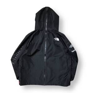 24ss Supreme×THE NORTH FACE Split Taped Seam Shell Jacket Black size L マウンテンパーカー シュプリーム × ザ・ノースフェイス