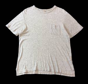 フィルメランジェ FilMelange CUDDIE コットン パイル 半袖Tシャツ カットソー グレー 4