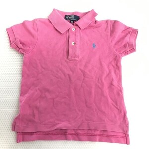 ラルフローレン/Ralph Lauren★半袖ポロシャツ【キッズ90/ピンク/pink/女の子/男の子】正規代理店タグ/Tops/Shirts◆BH663