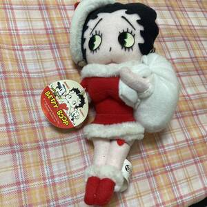 ベティちゃん　クリスマス　サンタ　ぬいぐるみ　レトロ　ヴィンテージ　ベティブープ