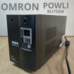 オムロン POWLI BU75SW ブラック 無停電電源装置 周辺機器 OMRON ETC0263