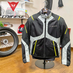 定価7.2万☆未使用品☆DAINESE ダイネーゼ メッシュジャケット ブラック/48（M相当）SAURIS D-DRY JACKET◇バイク スポーツ アウター