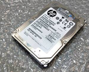 【中古パーツ】 2.5インチ HP EG0300FBSE 10K SAS 300GB HDD 正常品 1台■ SAS 2267