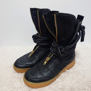 Nike SF Air Force 1 High Black/Gum ナイキ エアフォース スニーカー 靴 26.5cm メンズ ブラック 黒色