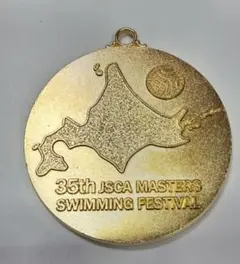 35th JSCA Masters Swimming Festival メダル