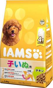 アイムス (IAMS) ドッグフード 子いぬ用 小粒 チキン 2.6kg