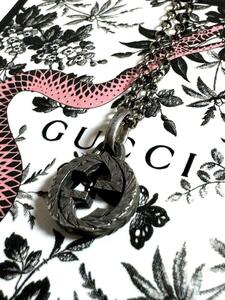 GUCCI インターロッキングG ネックレス ペンダント sv925