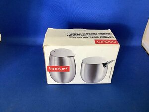 ○●○bodum ボダム　シュガー＆クリーマー(現状品)○●○