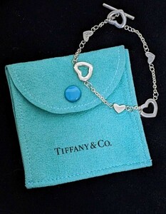 ■現品のみ TIFFANY ティファニー 925 ブレスレット ハート B230332