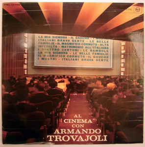 【LP】AL CINEMA CON ARMANDO TROVAJOLI /伊RCA PML 10388◆美品