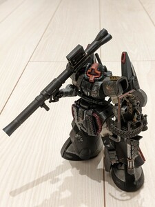 【即決・1点モノ】 HG ドム 重装備仕様 ガンプラ 改造 完成品 全塗装 徹底改修 リペイント モデラー プロ カスタム 機動戦士ガンダム